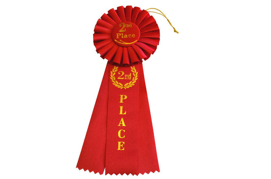 Hayes Specialties Corp. 2nd Place Rosette Ribbon