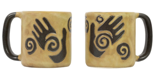 Mara Stoneware Mug - Healing Hands - 16 oz.