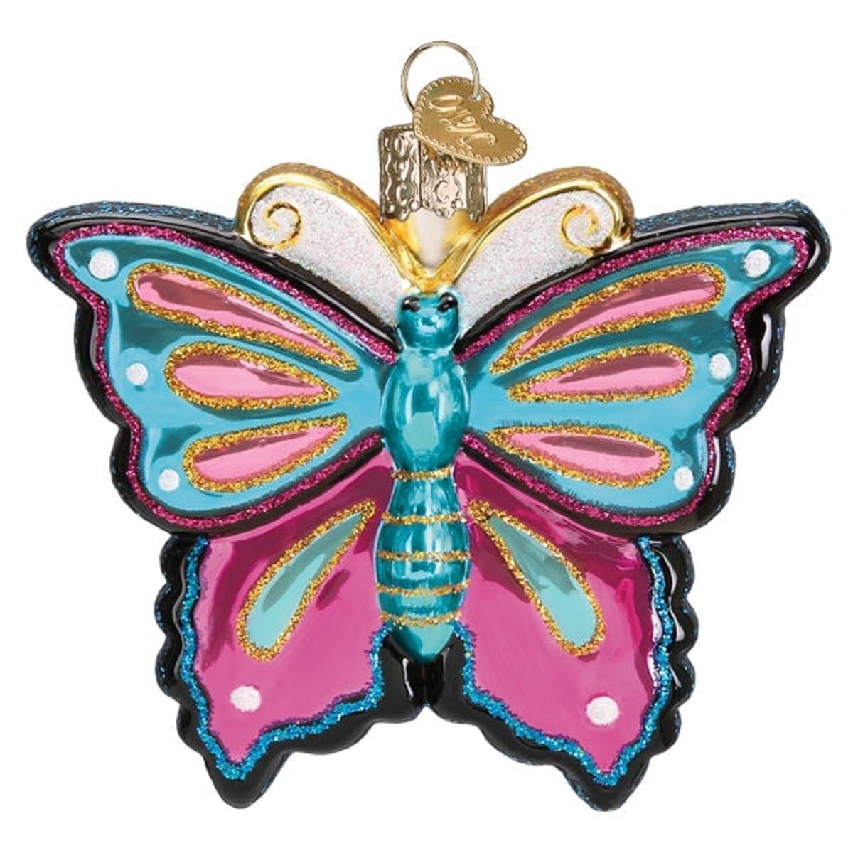 Old World Christmas Ornaments: Insect Collection Glass Blown Ornaments for Christmas Tree
