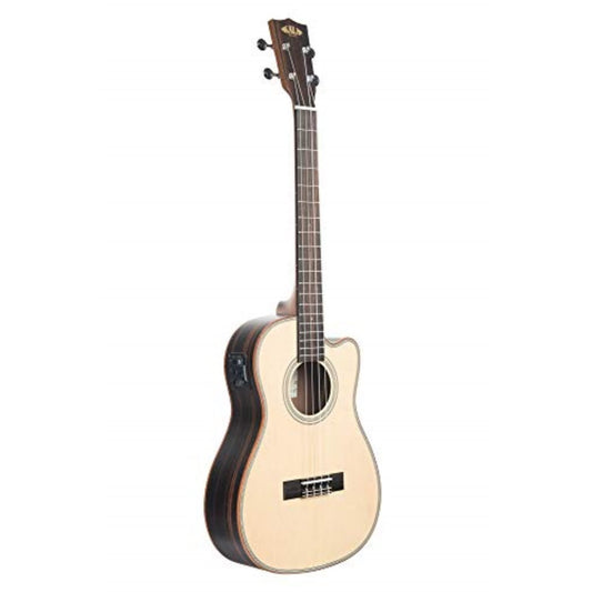 Kala Brand Music Co., 4-String Ukulele, Right, Natural, Baritone (KA-SSEBY-B-CE)