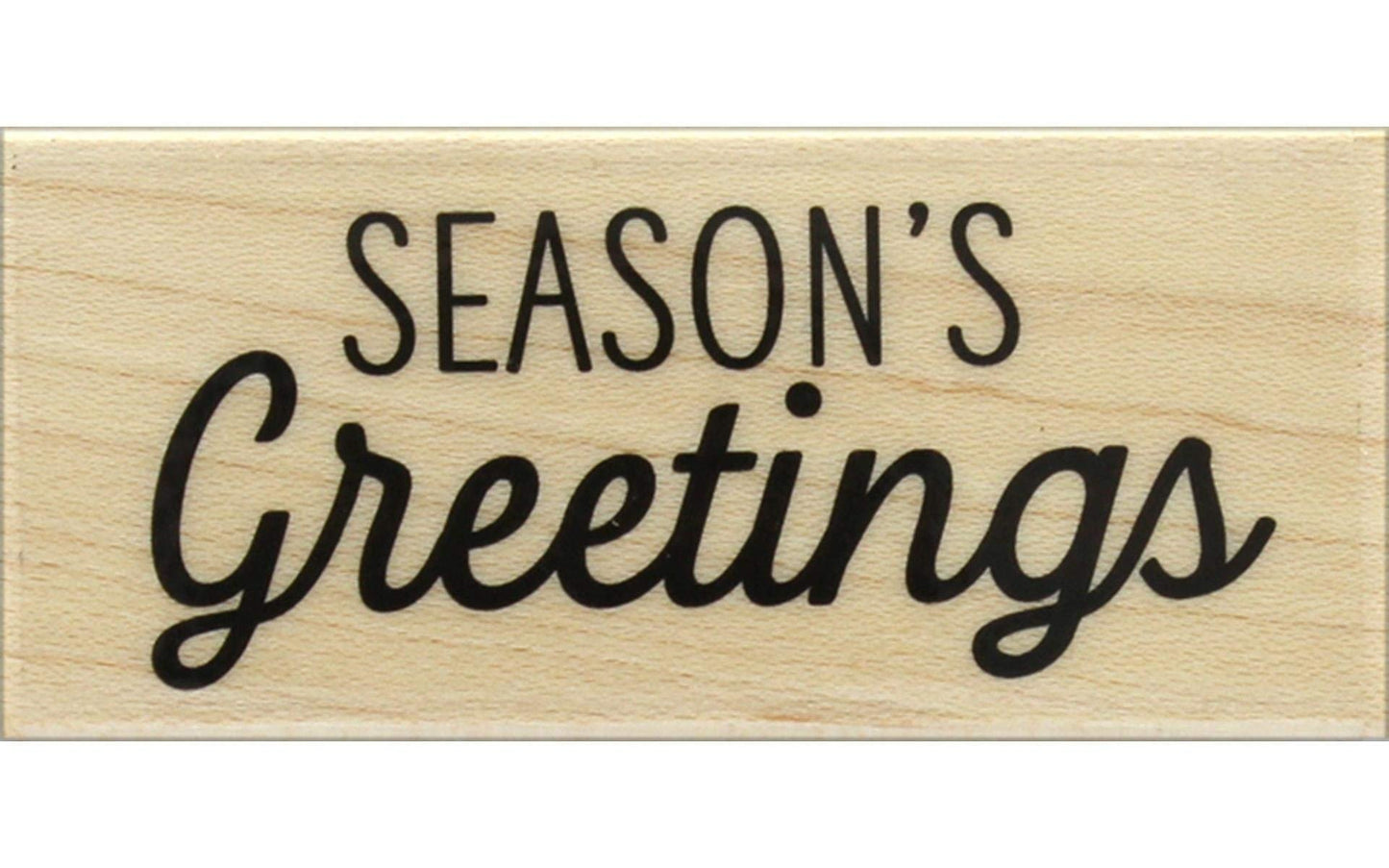 Winter Christmas Wood Stamps