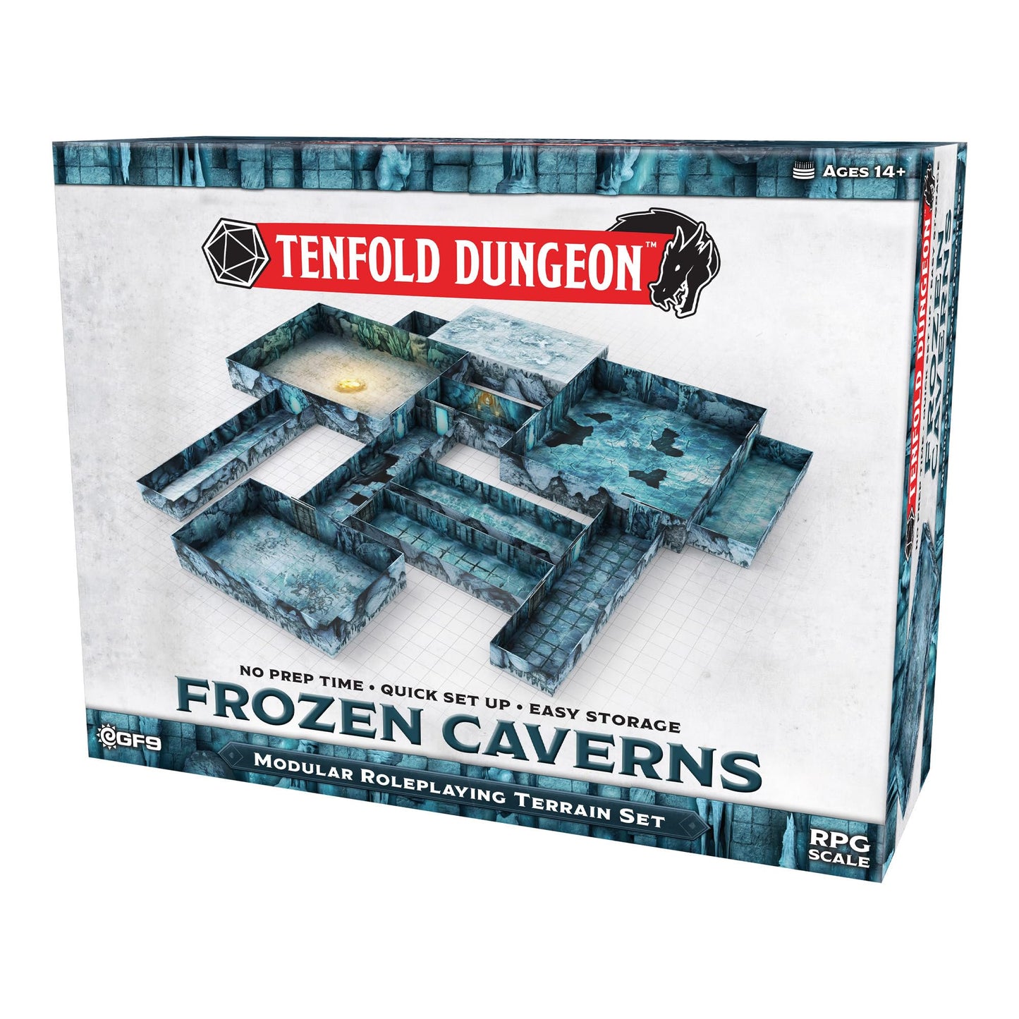 Gale Force Nine - Tenfold Dungeon - Frozen Caverns