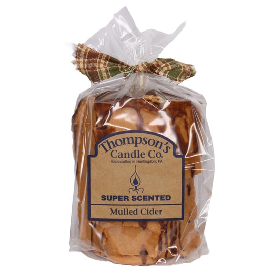 Thompson's Candle Co. Mulled Cider Pillar Candles Med.