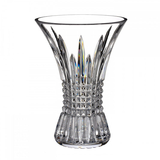 Waterford Lismore Diamond Vase 8" Clear