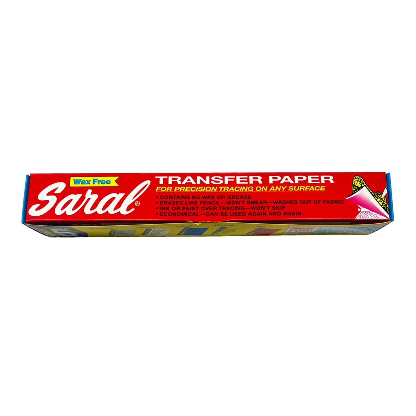 Saral Paper Corp Wax Free Transfer Tracing Paper - BLUE - 12 Inches x 12 Foot Roll