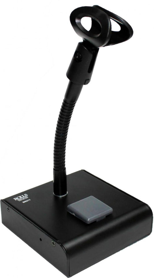 Rolls MS211 Push-to-Talk/Mute Microphone Stand
