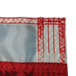 Eder Flag - Endura-Nylon U.S. Outdoor Flag - Proudly Made in the USA - Durable - Fade-Resistant - Reinforced Fly Stitching - Heavy-Duty Duck Cloth Headers - Quality Craftsmanship (12 x 18 Foot)
