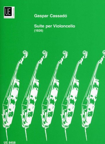 Cassadó: Suite for Cello