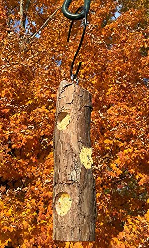 Cedar Suet Log Feeder by Prime Retreat
