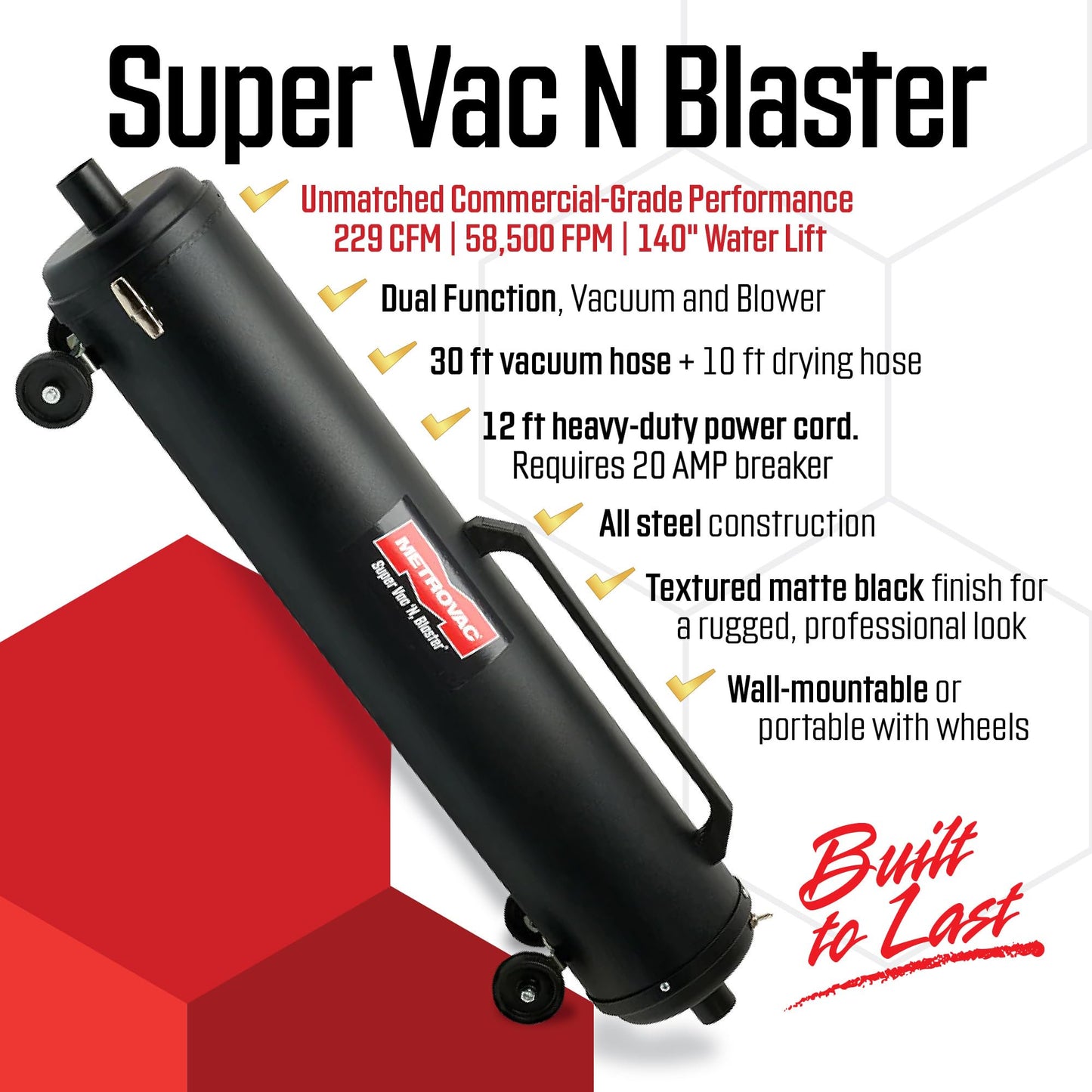 METROVAC Vacuum + Blowers Professionals - Variation