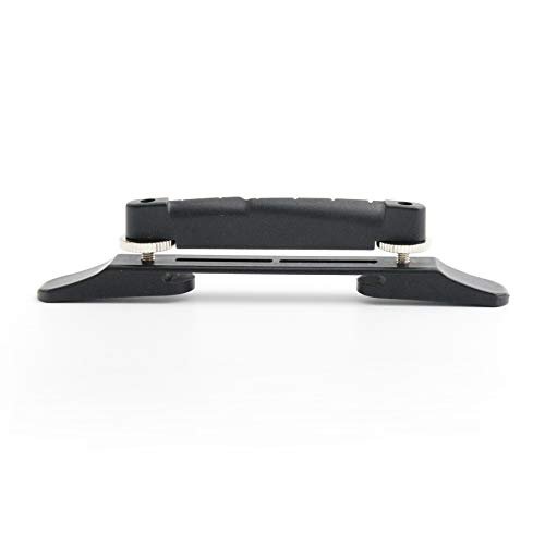 Resomax PS-7552-N0, Archtop Jazz Bridge, Low Profile with Nickel Screw Finish