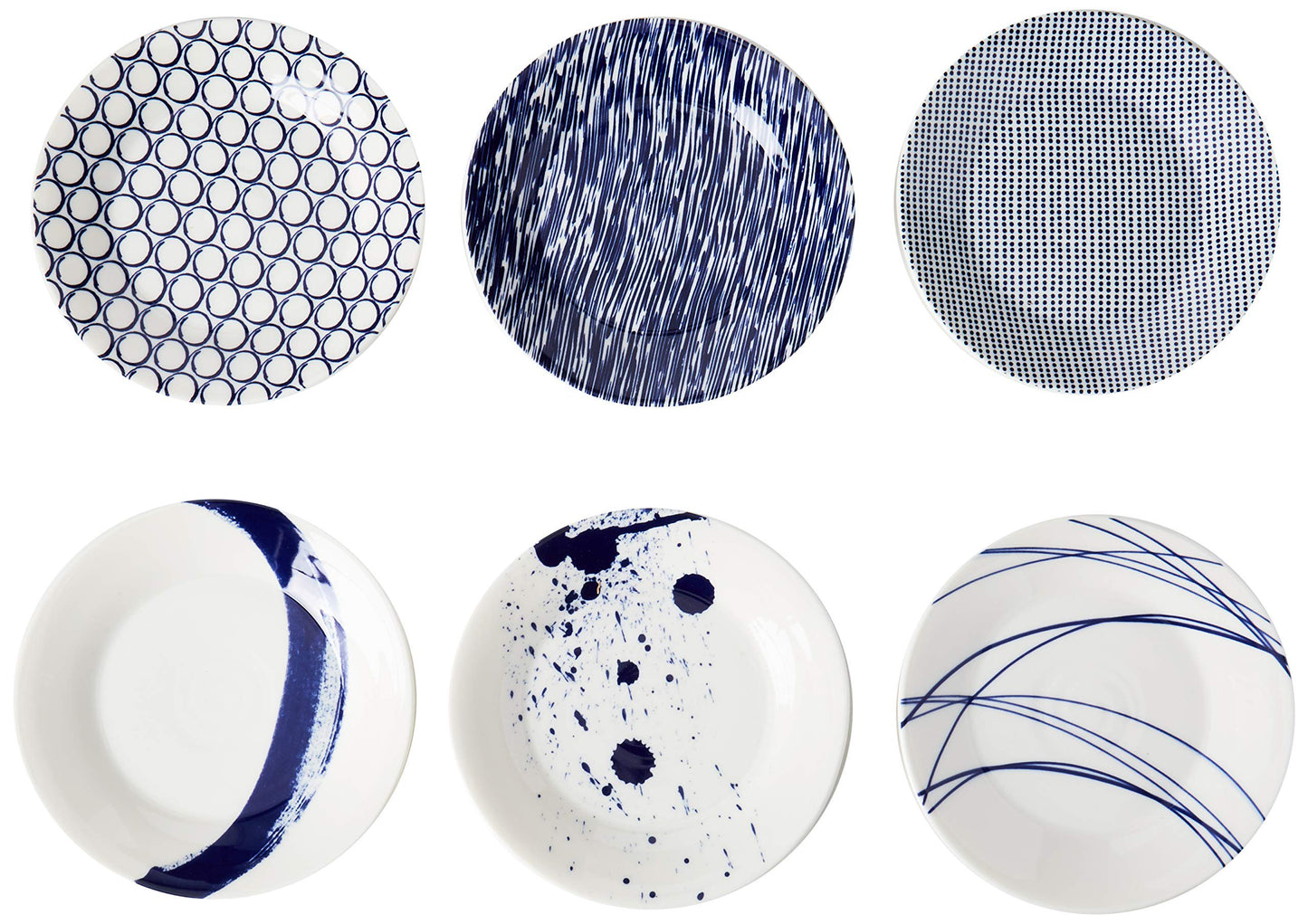 Royal Doulton Pacific Set of Six Tapas Plates