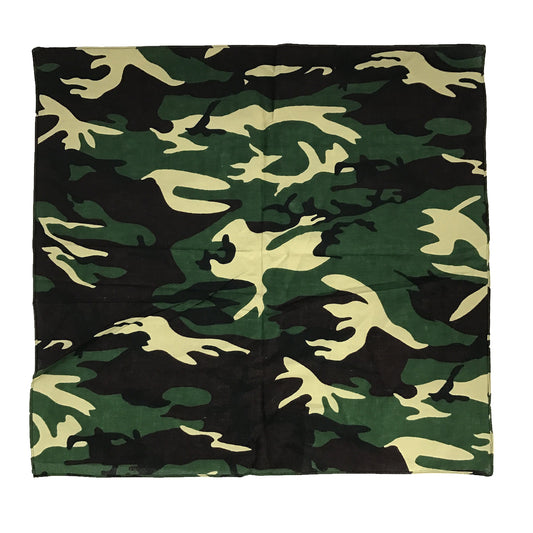 Allgala 12 Pack 100% Cotton Premium Bandanas Head Band Wrap Scarf