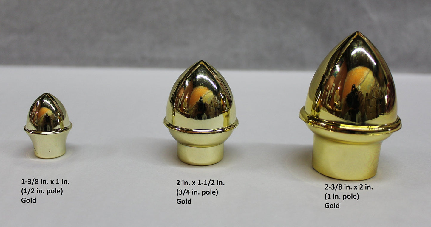 FlagandBanner Acorn End Cap (Height x Width)