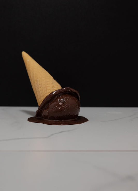 Just Dough It Fake Melting Chocolate Ice Cream Cone