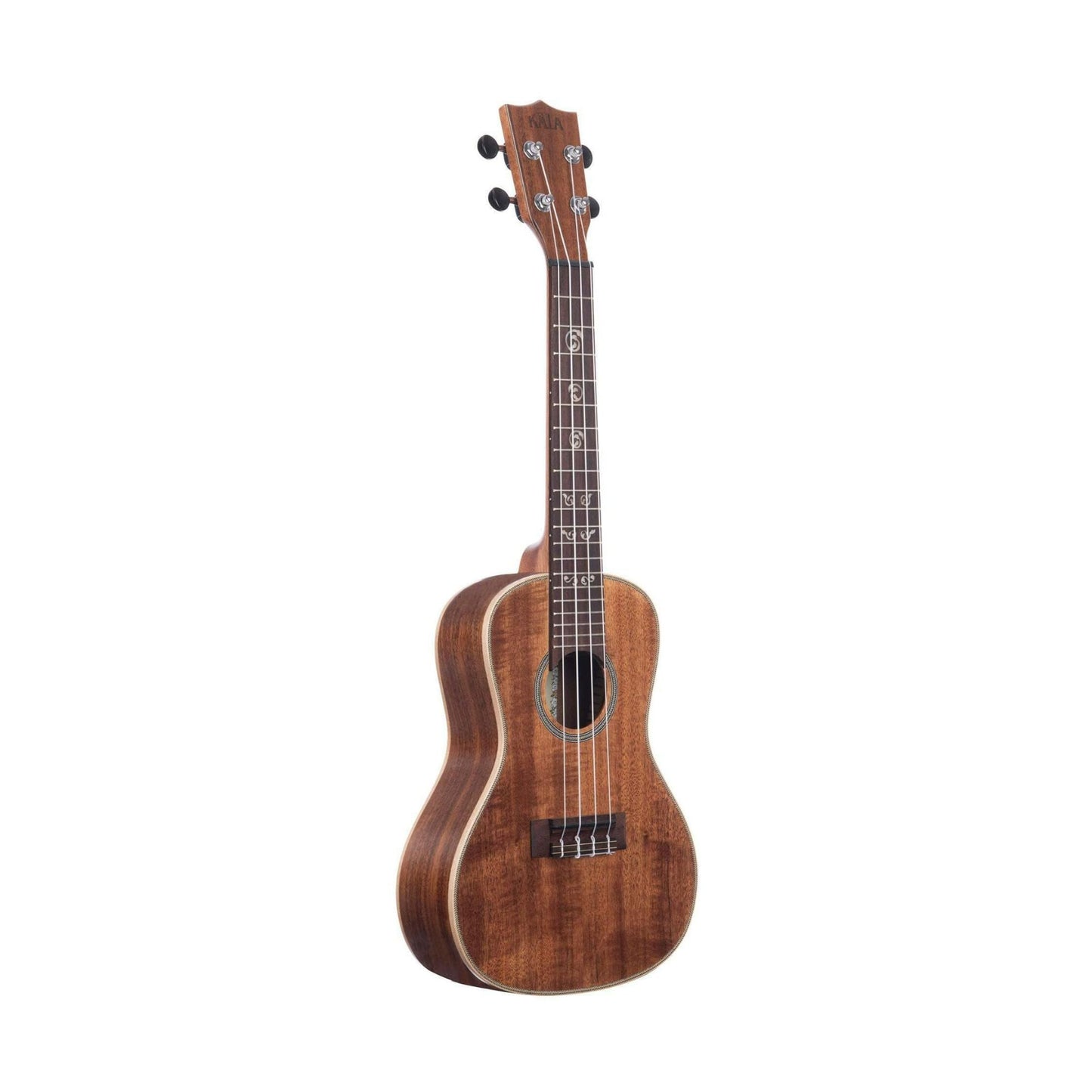 Kala Brand Music Co. All Solid Acacia, 4-String Ukulele, Natural, Concert (KA-SA-C)