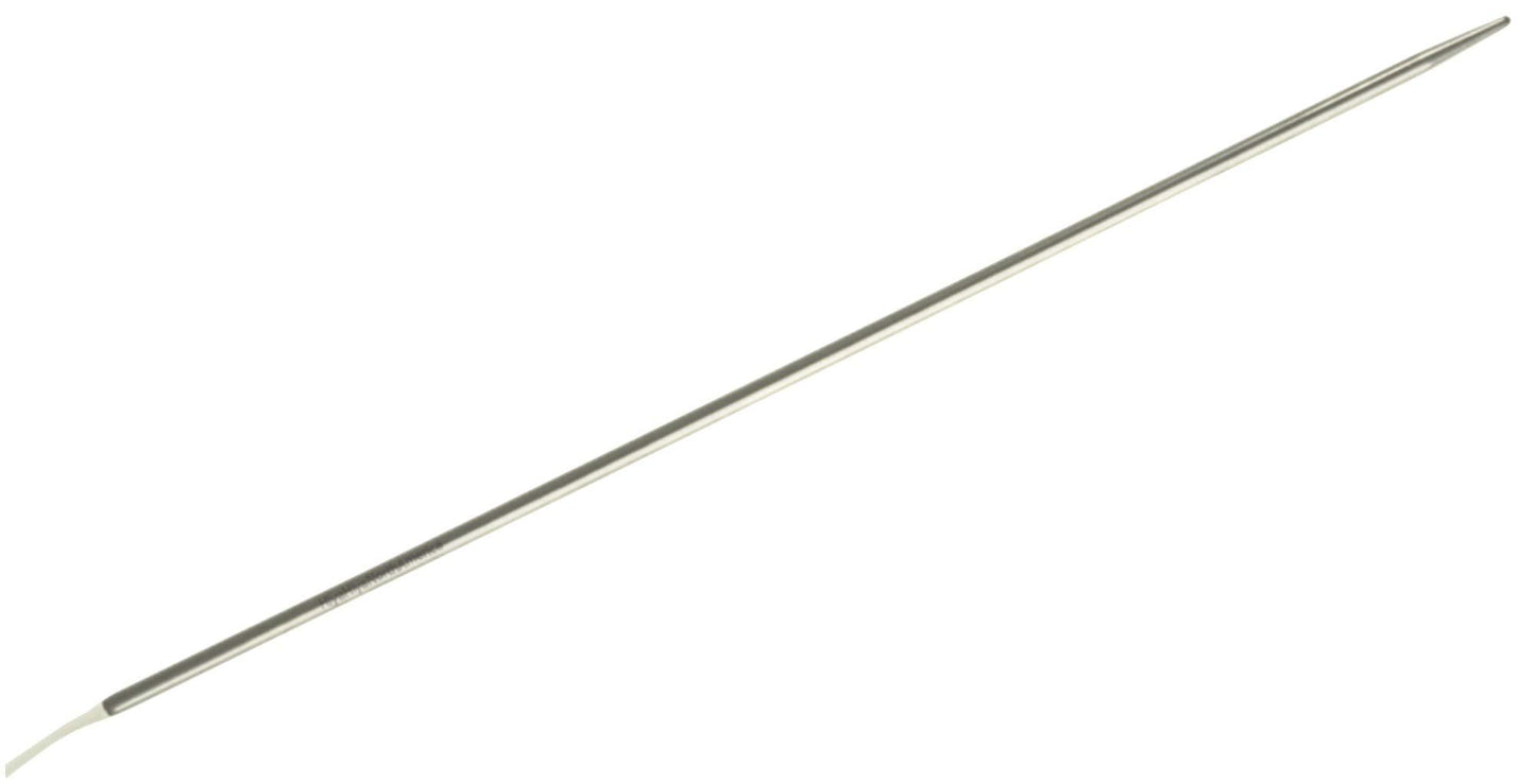 HiyaHiya Circular 24 inch (61cm) Steel Knitting Needle Size US 000-00 (1mm) HISTCIR24-5-0