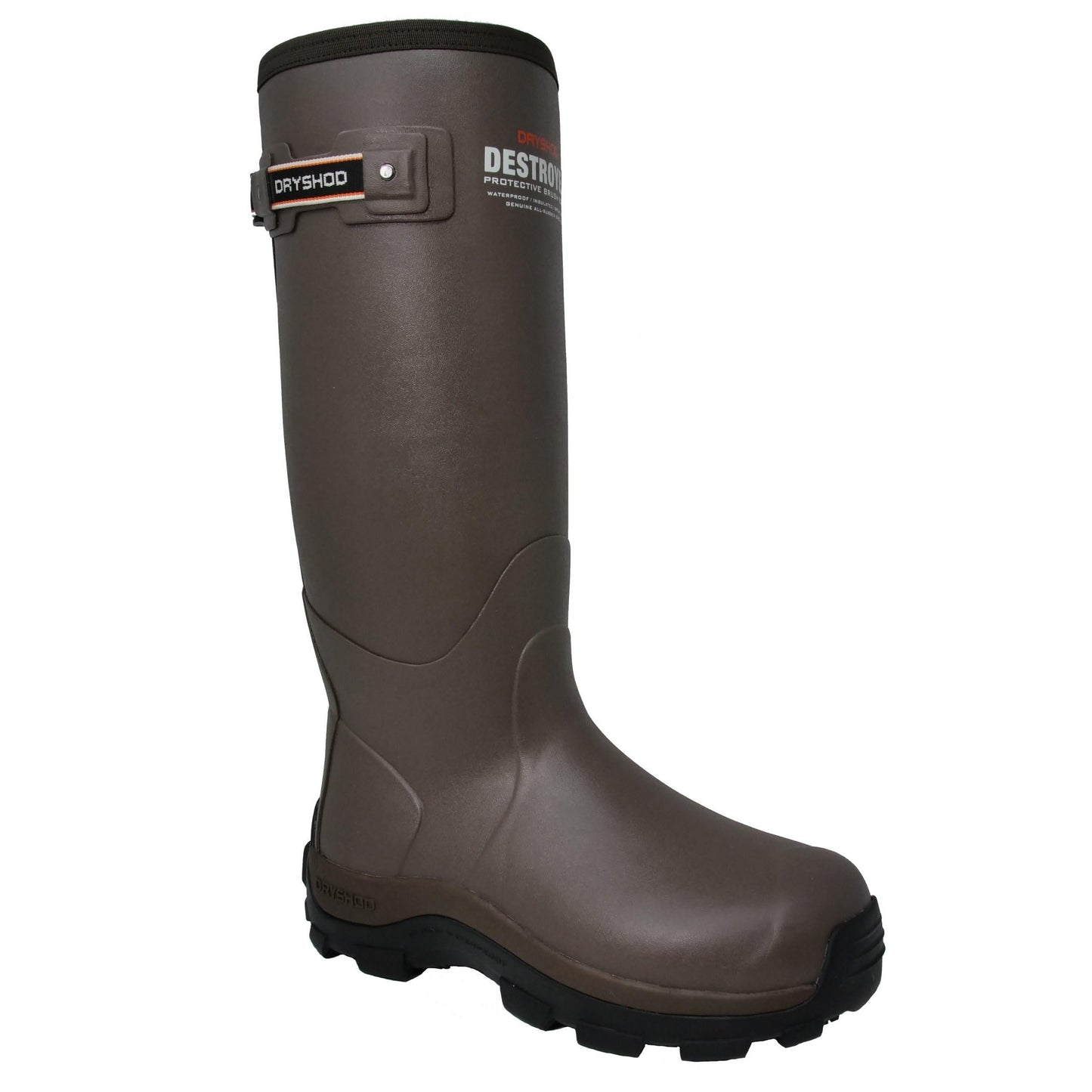 Dryshod Men's Destroyer Warm Dry Waterproof Insulated Protective Brush Boot with Gusset