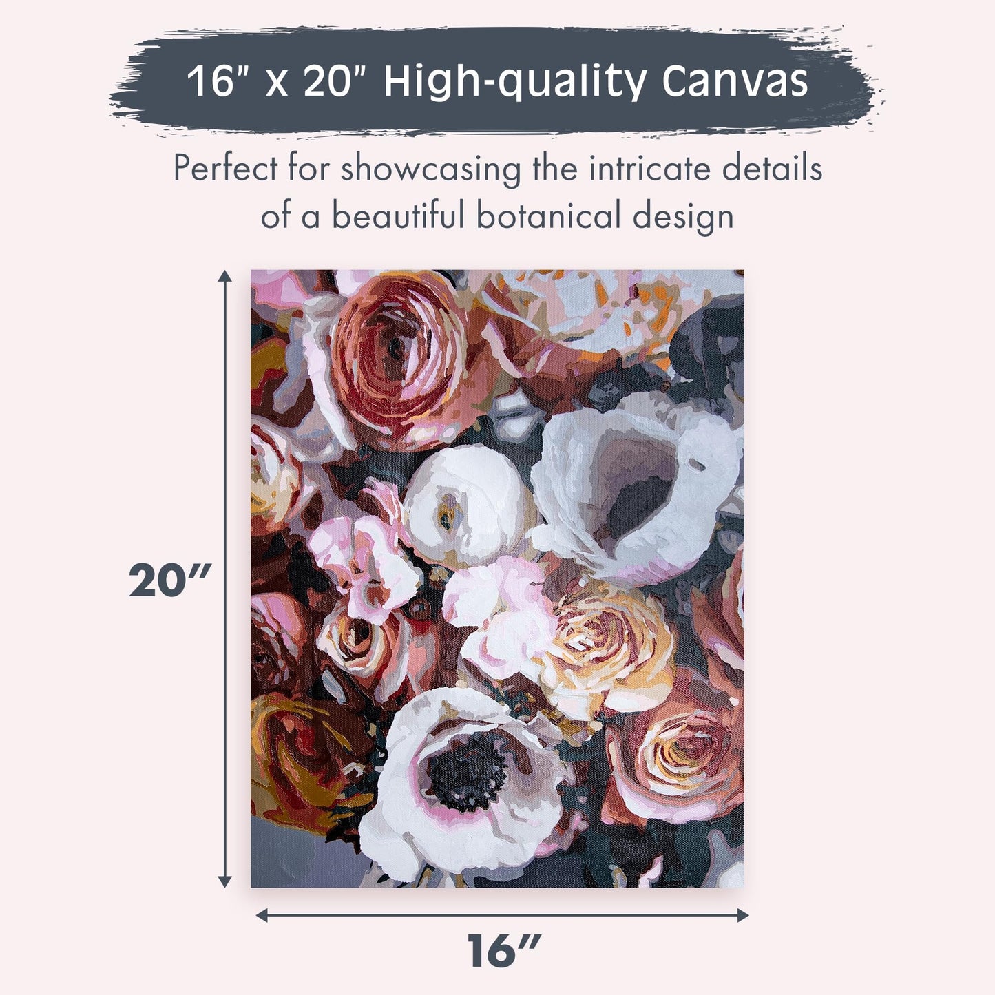 Pink Picasso Kits Botanical Floral Paint