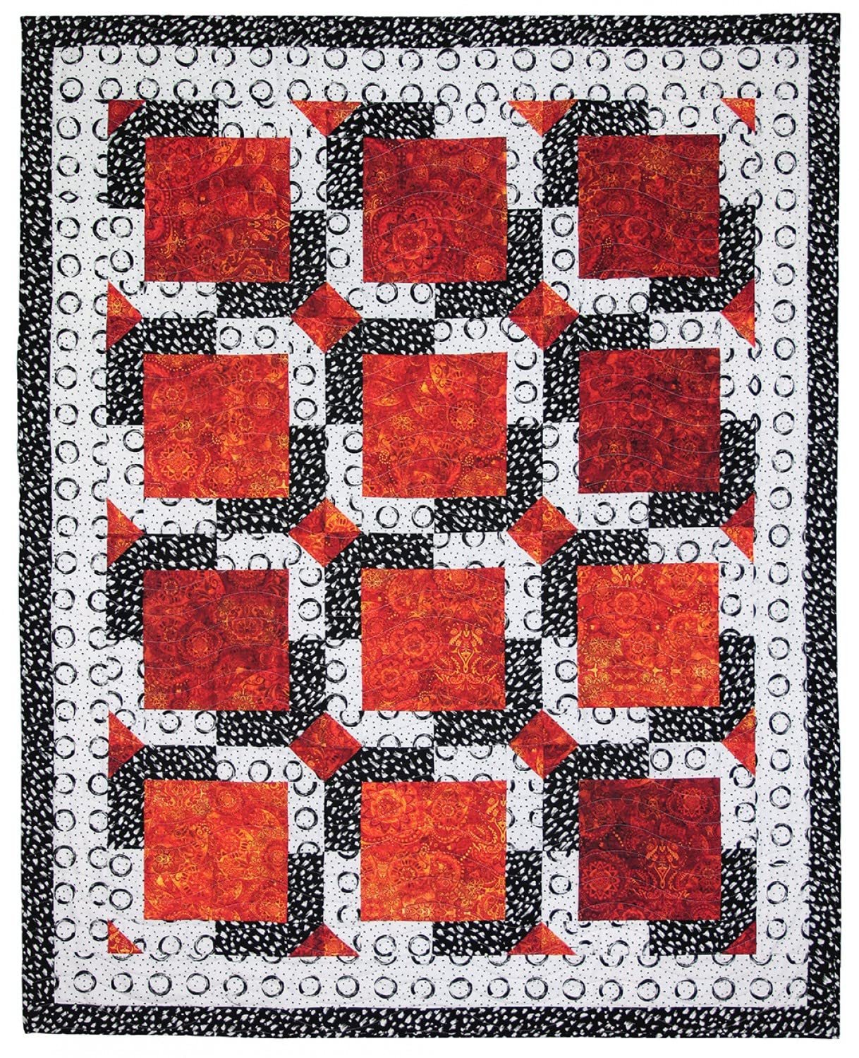 The Magic of 3-Yard Quilts Pattern Book by Fabric Cafe