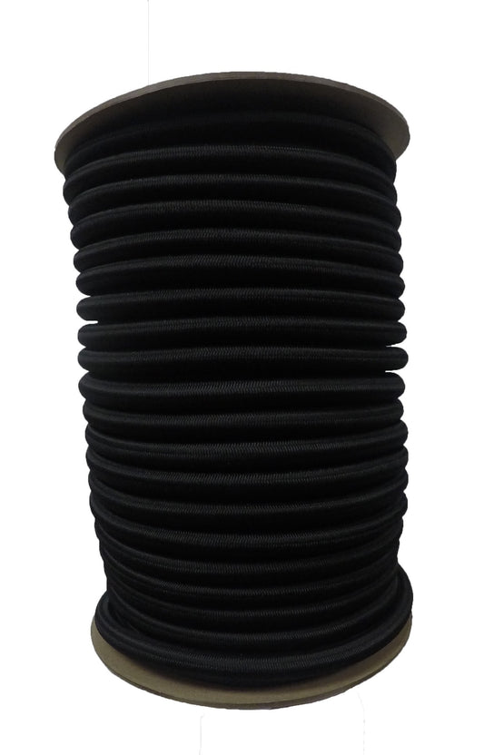 APCC 1/2" x 100 FT. Shock Cord - BLK