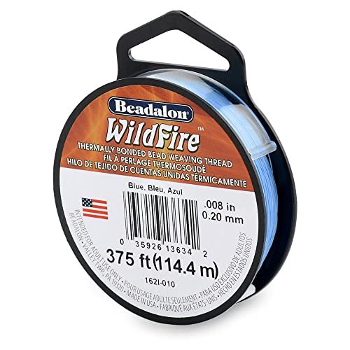 Beadalon Wildfire, 0.006 in, 0.15 mm, Break Strength 10 lb / 4.5 kg, Black, 125 yd / 114 m