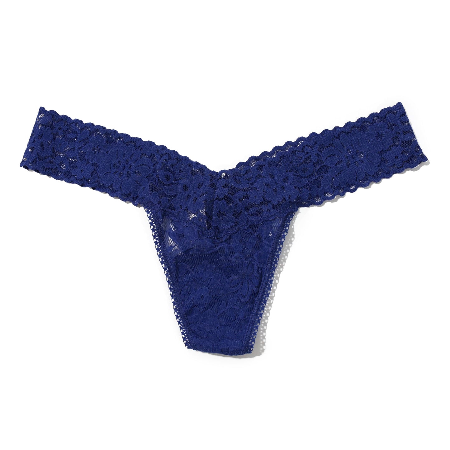 hanky panky - Daily Lace Low Rise Thongs for Women | Lacy Lingerie, Comfortable Underwear | One Size (2-12) | 3 pack