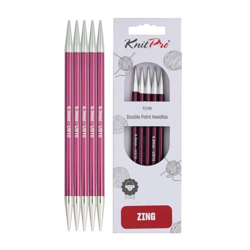 KnitPro Zing Double Pointed Needles 8" (20cm)