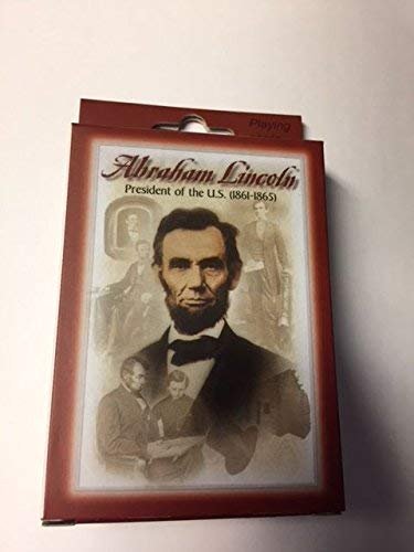Americana Abraham Lincoln President of The U.S 1861-1865 Playing Cards Deck