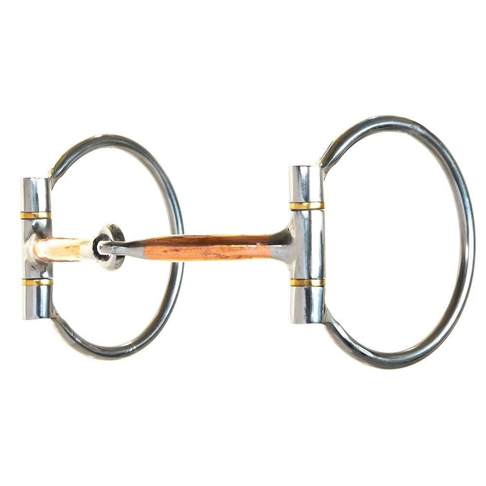 HILASON Stainless Steel Copper Mouth Tack Horse Western Snaffle Bit