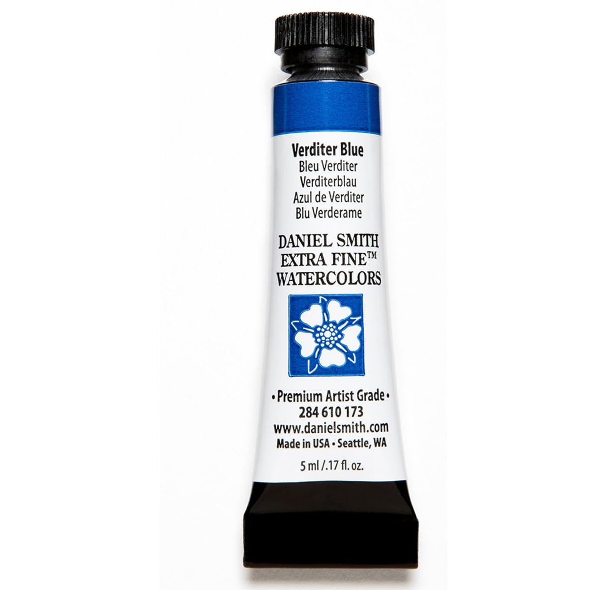 Daniel Smith Watercolour 5 ml Tube (Series 2) - Verditer Blue (0173)
