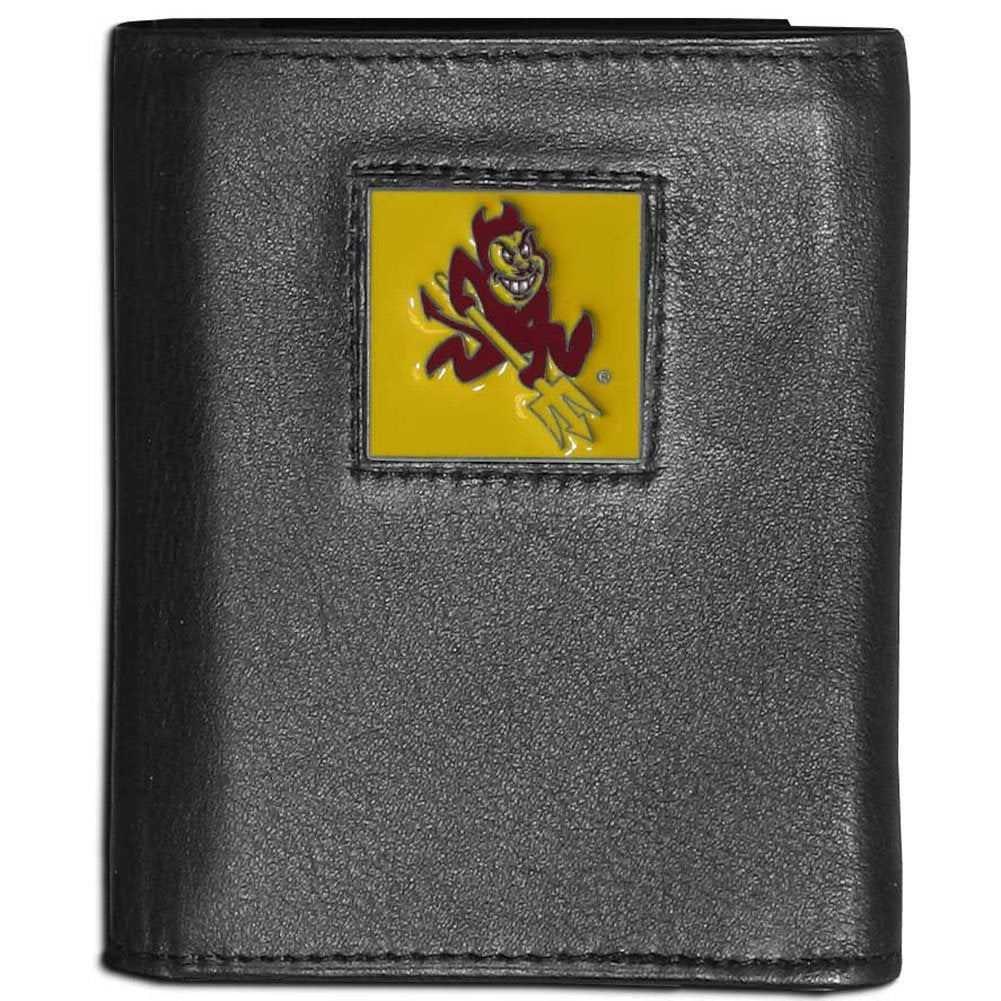 Siskiyou Deluxe Leather Tri-fold Wallet