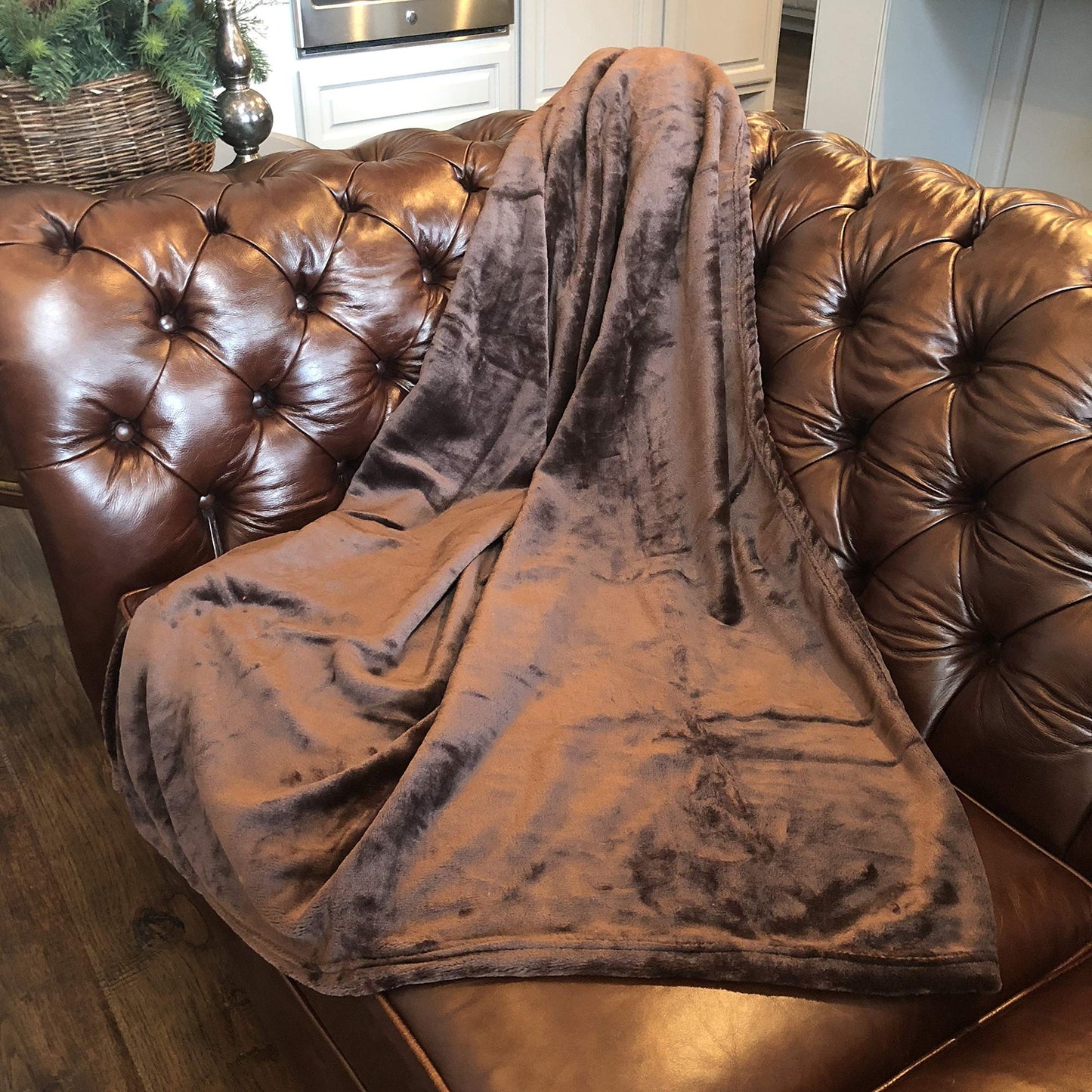 allgala Super Soft Flannel Plush Light Weight Throw Blanket