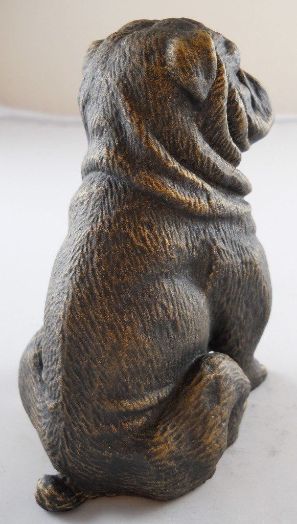 Spi Home Stern Bulldog Sculpture