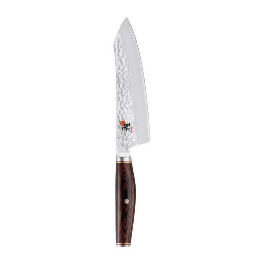 Miyabi Rocking Santoku, 7-inch, Black