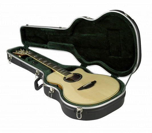 SKB Thin-line Acoustic-Electric/Classic Shaped Hardshell, Standard Latches, Handle