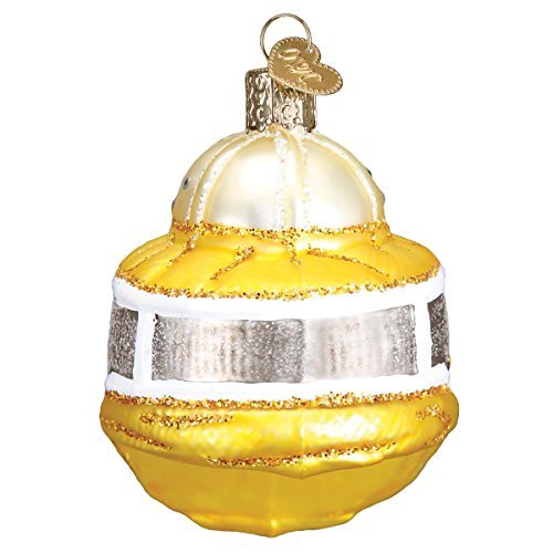 Old World Christmas Ornaments: Bee Collection Glass Blown Ornaments for Christmas Tree, Beekeeper Hood