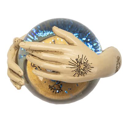 Pacific Giftware Seeing Eye Water Globe, 5.28-inch Height, Resin, Water, and Glass, Home Décor, Tabletop Décor, Halloween