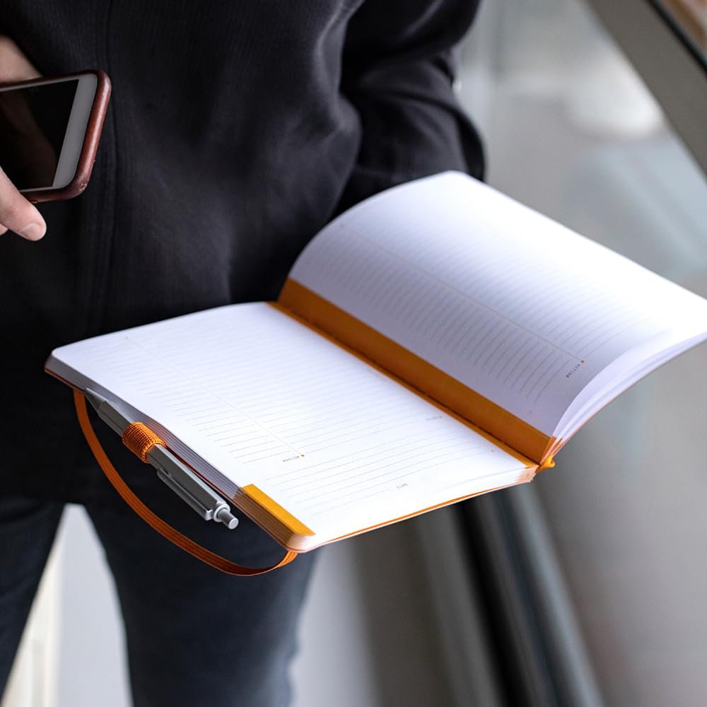 Rhodia Meeting Book, A5+ - Silver