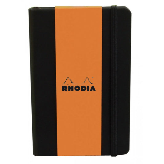 Rhodia Webnotebook - A5 (5.5 x 8.25 inches), Lined, Black