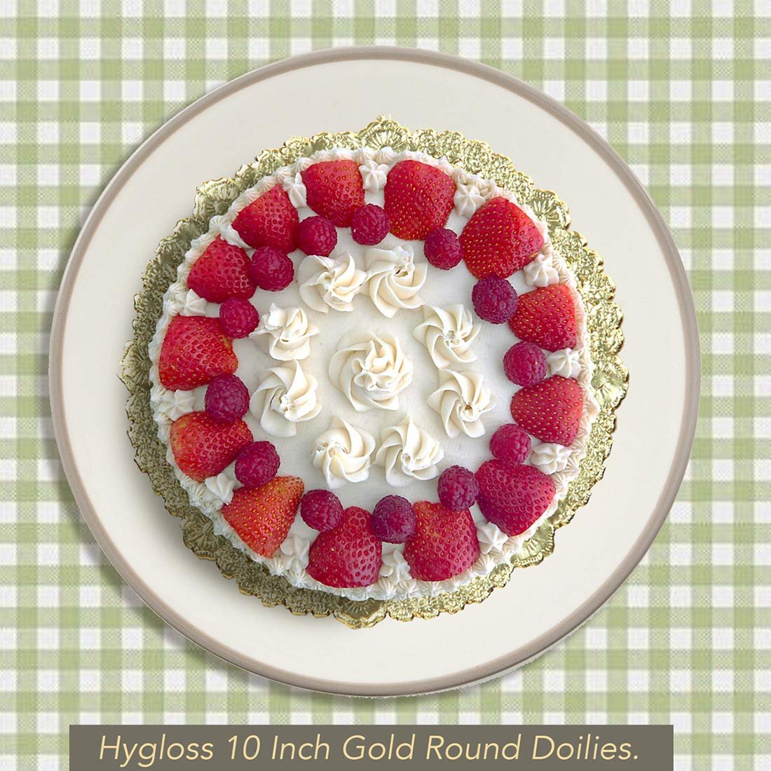 Hygloss Products Round Doilies Made in The USA