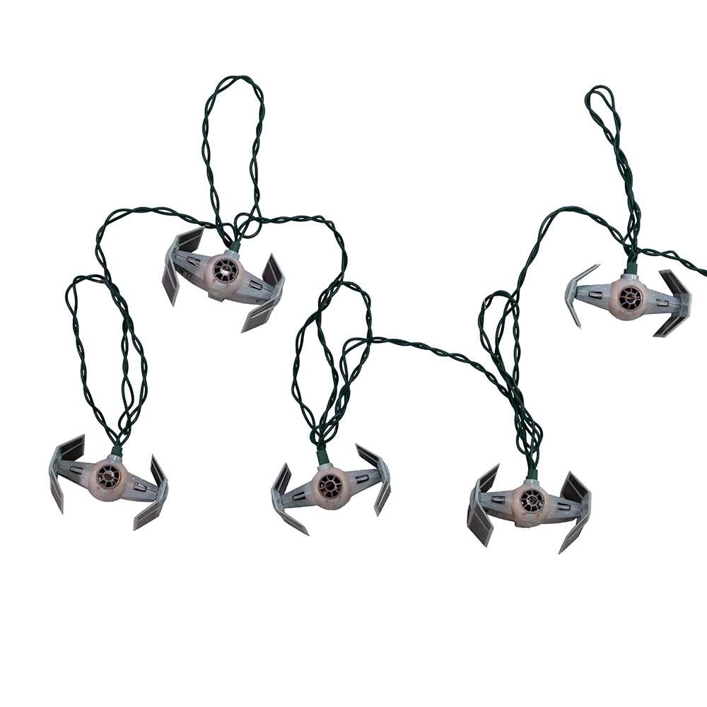 Kurt S. Adler Kurt Adler UL 10 Star Wars TIE Fighter Light Set, Black