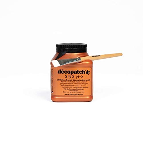 Décopatch Ultra-Matt No.3 Sealing Varnish, Clear, 180 ml