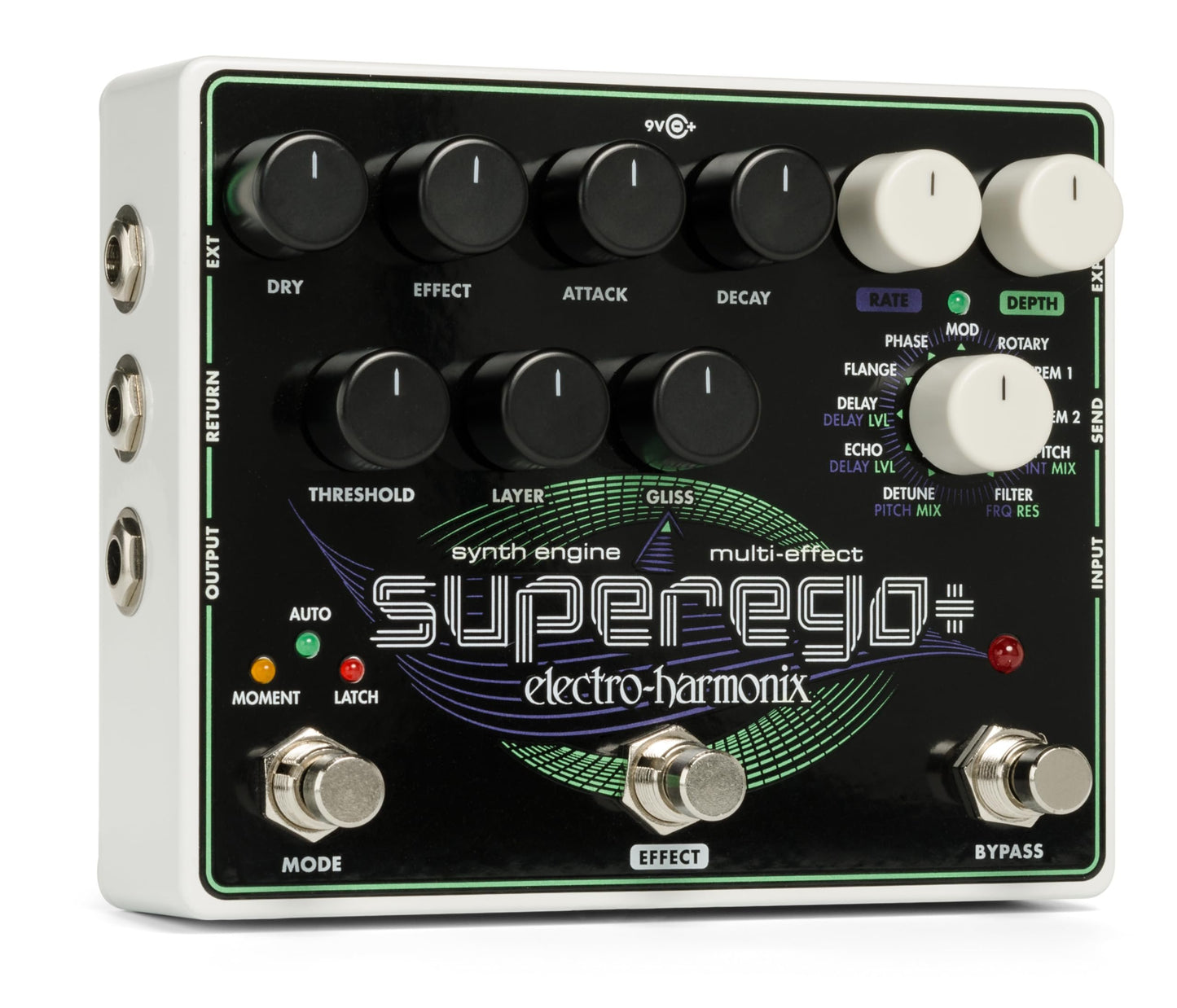 Electro-Harmonix Superego+ Synth Engine/Multi-Effects Pedal