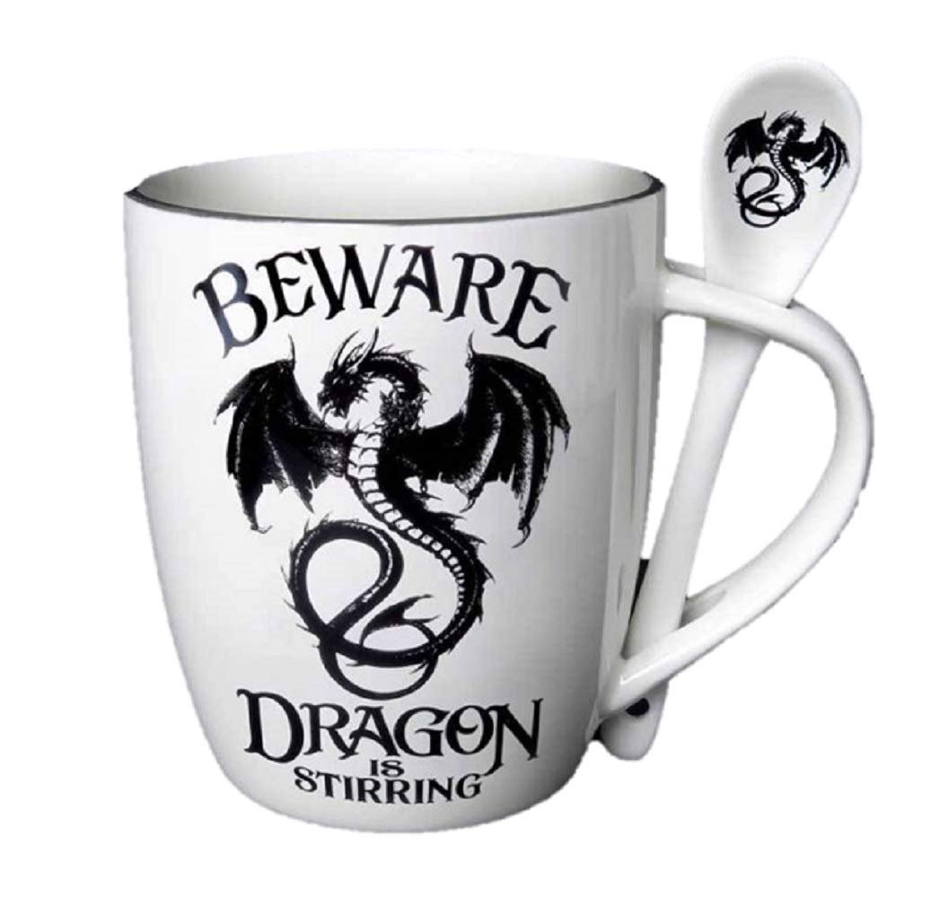 Dragon Is Stirring Mug and Spoon Set