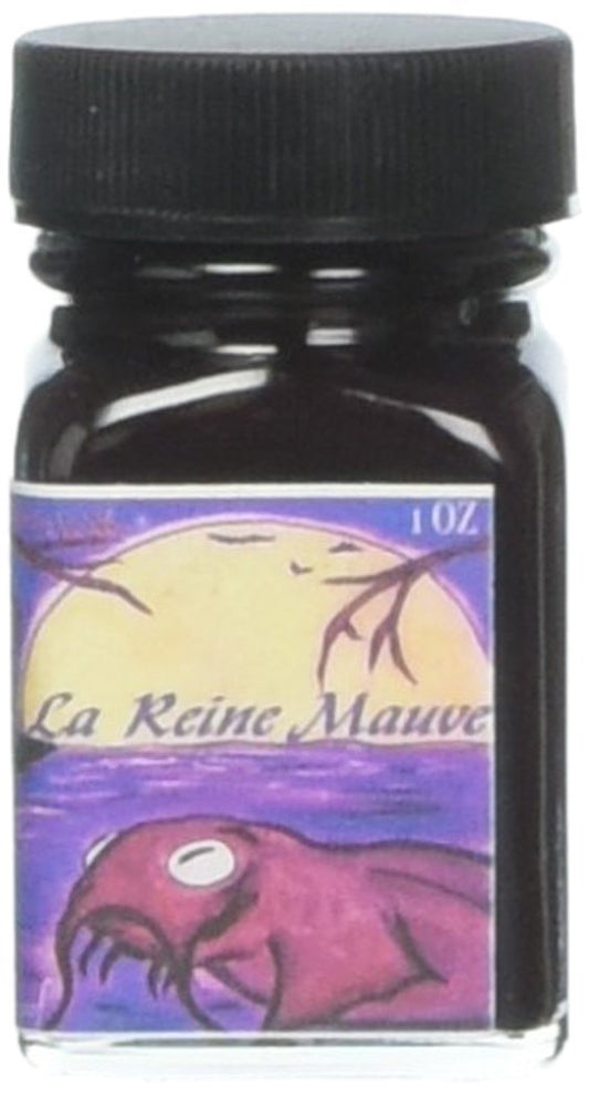 Noodler's Ink Refills La Reine Mauve Eternal 1oz Bottled Ink - ND-19183