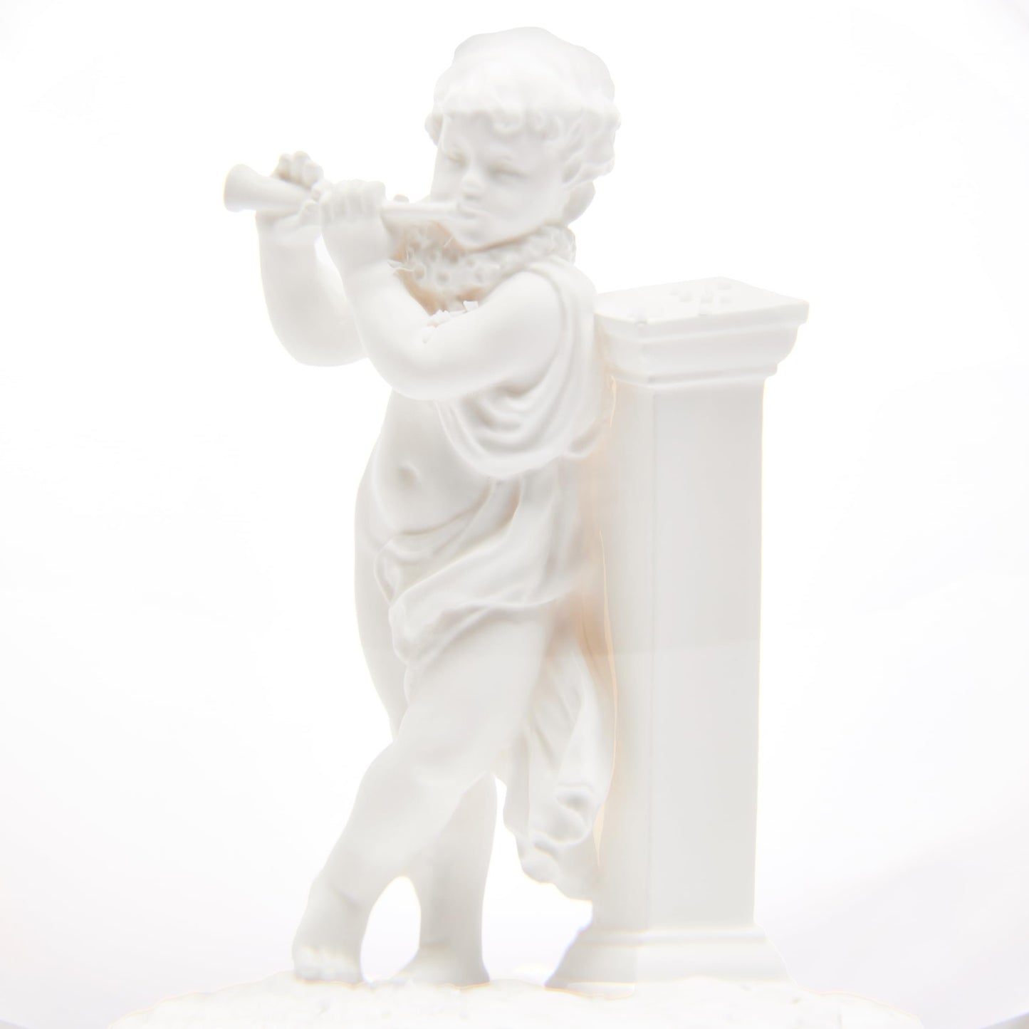 Wedgwood Christmas Cherub Snow Globe