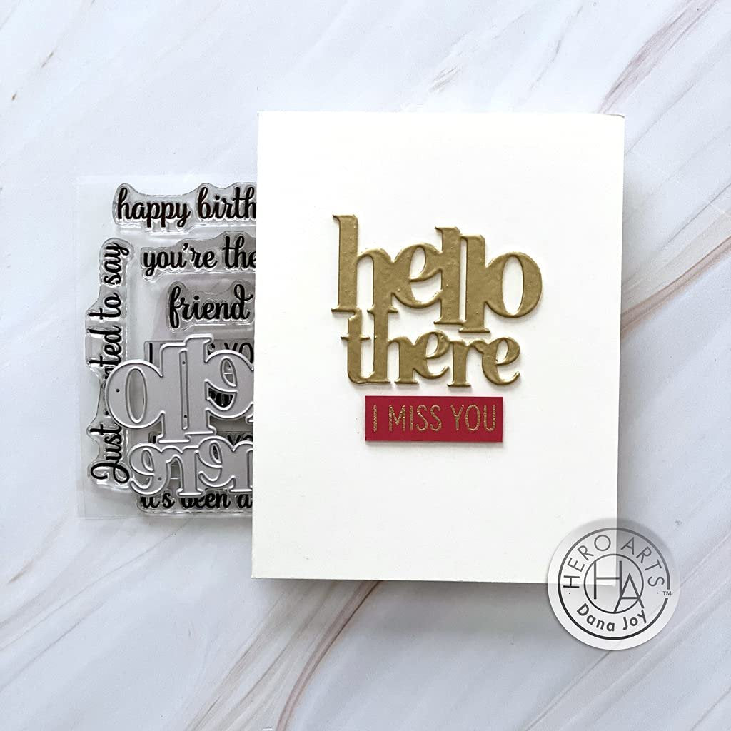 Greetings Stamp & Cut