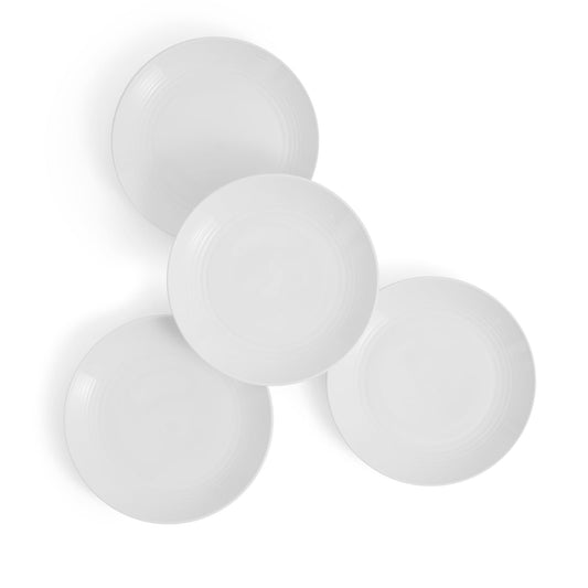 Royal Doulton Exclusively for Gordon Ramsay Maze White Salad Plate, Set of 4