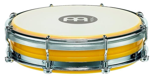 Meinl Percussion Tamborim with Floatune Tuning System-Not Made in China-Black ABS Plastic Body & Synthetic Head